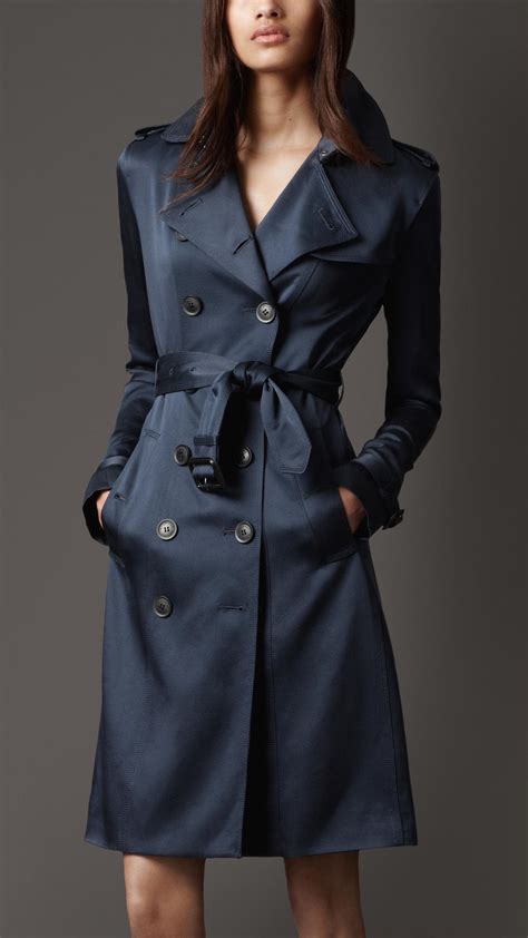 burberry navy trench womens|burberry trench women's sale.